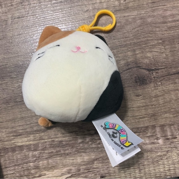 Squishmallows Clip-on Plush Cameron The Cat 3 1/2” - Picture 1 of 6